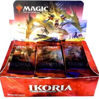 Ikoria: Lair of Behemoths Booster Box (now in stock) with Godzilla Buy-a-box promo (while supplies last)