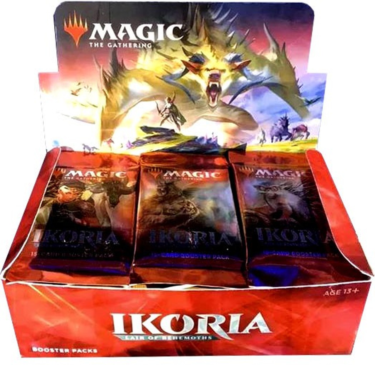 Ikoria Lair Of Behemoths Booster Box Now In Stock With Godzilla